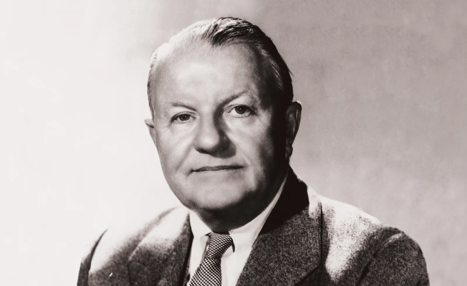 Black-and-white photograph of Edward Jones Sr., who established Edward D. Jones & Co. in 1922.